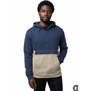 BILLABONG A Division  Boundary Hoodie Mens Size L Blue Gray Gorpcore Outdoors